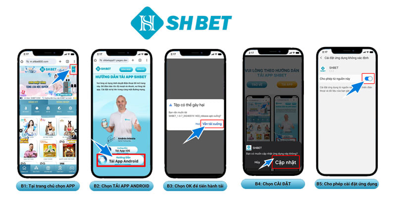 tải app android shbet